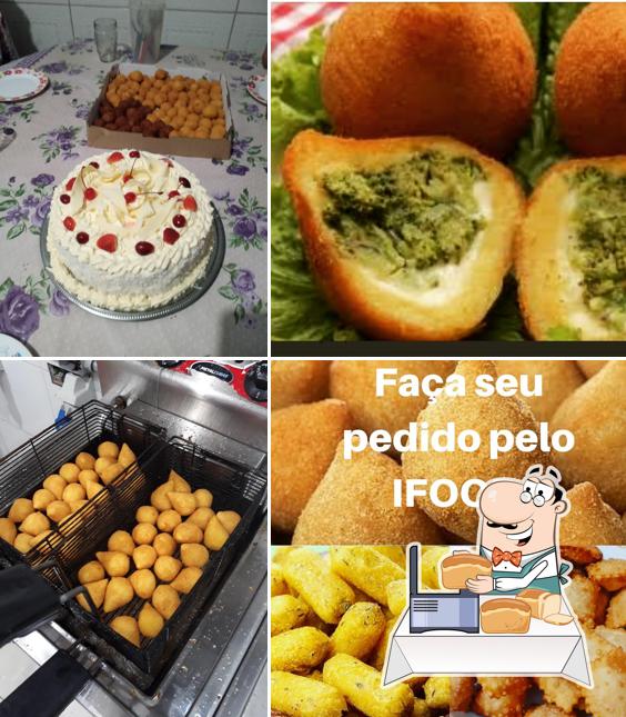 Pão-com-alho em Le Candia Salgados