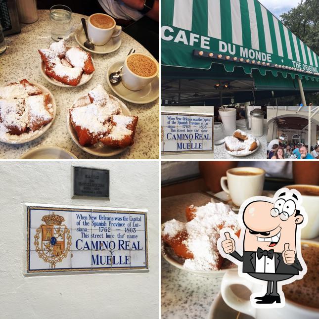 Here's a pic of Cafe Du Monde