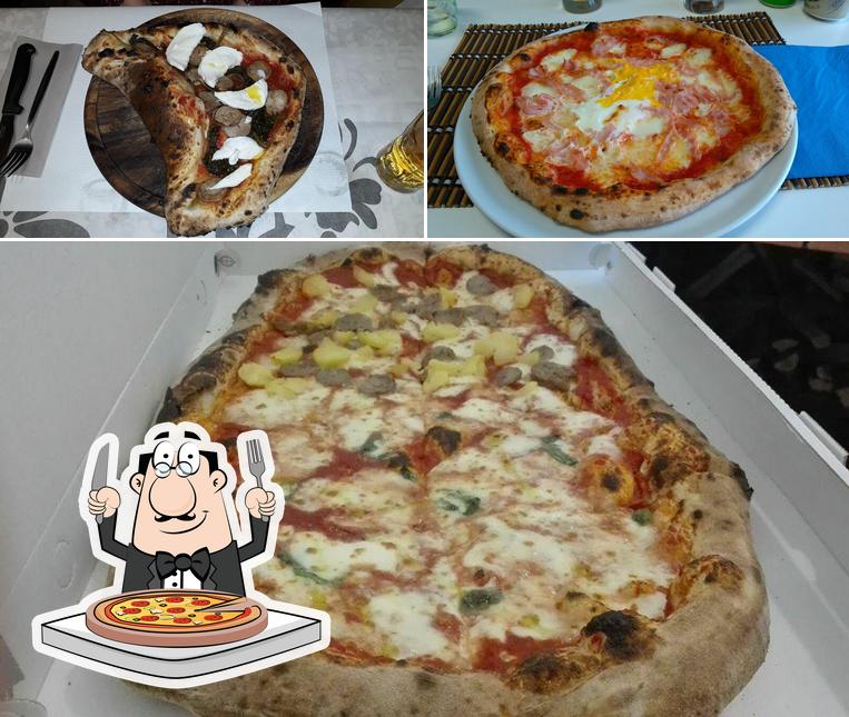 Scegli tra le molte varianti di pizza