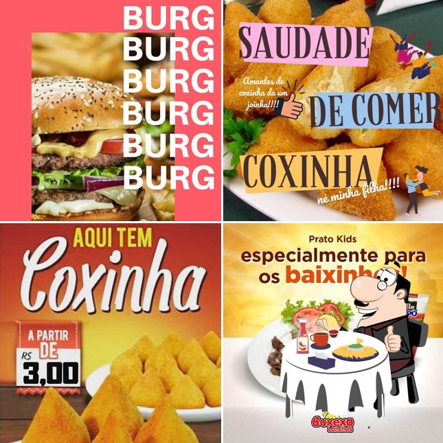 Hambúrguer em Buxexa Lanches