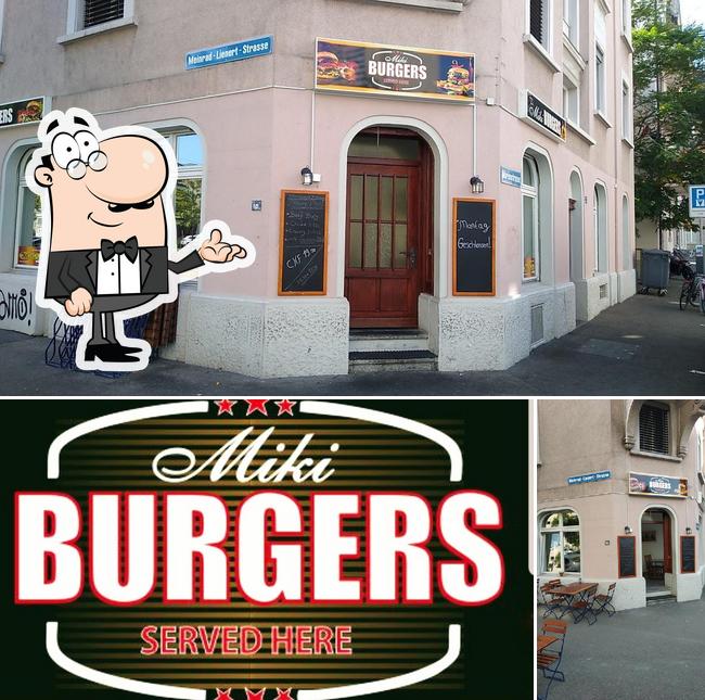 Observa las imágenes donde puedes ver interior y exterior en Miki Burgers