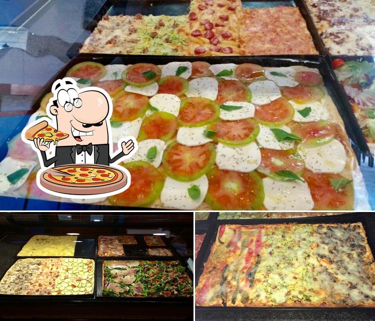 A Pizzeria Bella Farnia Da Lorella, puoi provare una bella pizza