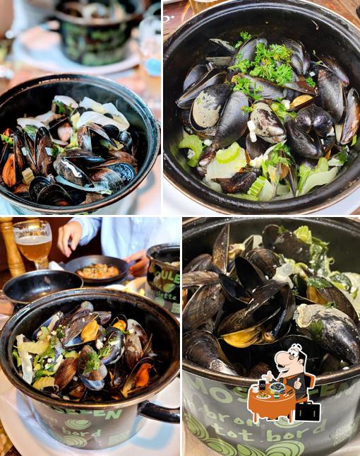 Moules à Grimbergen bruxelles Café