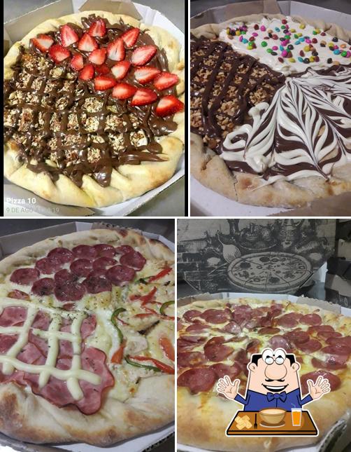 Comida em Pizza 10