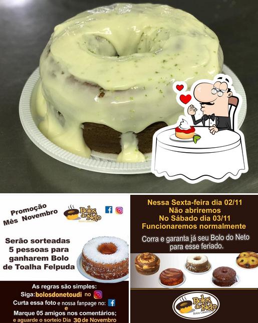 Desfrute de uma das opções doces