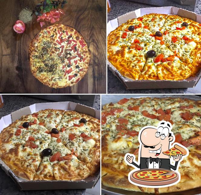 Experimente diferentes tipos de pizza