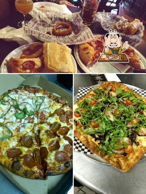 Get pizza at Caliente Pizza & Drafthouse