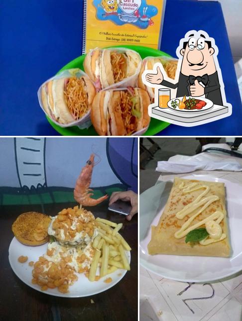 Comida em Siri Cascudo Lanches