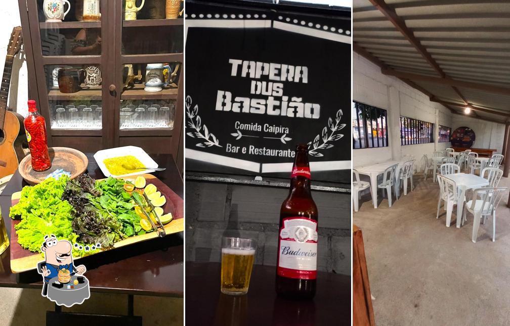 Comida em Tapera dus Bastião - Bar Musica ao vivo Restaurante Comida Caipira Fogão a Lenha Self-Service