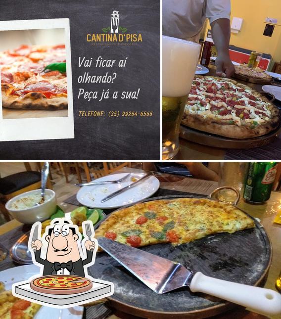 Consiga pizza no Cantina D' Pisa