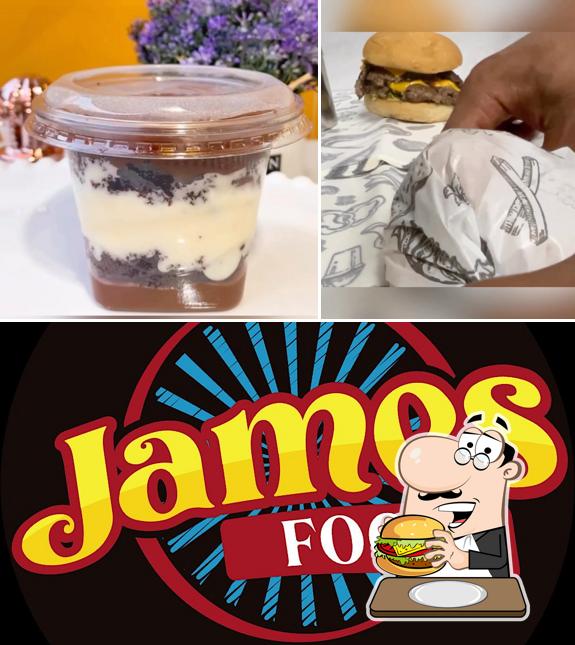 Hambúrguer em James Food