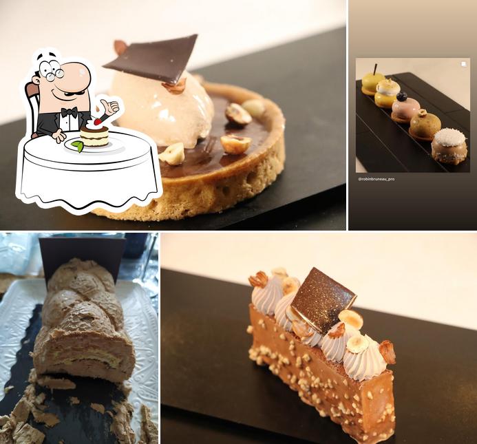 Quentin Petit Boulangerie Pâtisserie offre une sélection de plats sucrés