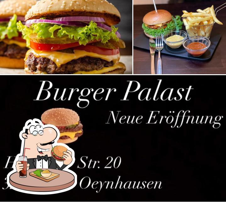 Essayez l'un des hamburgers offert par Burger Palast