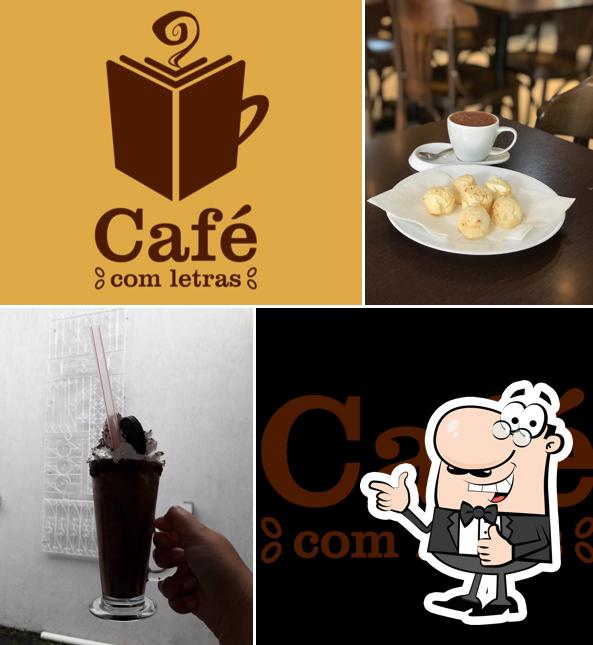 See the pic of Café com Letras