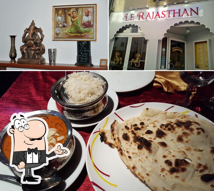 La photo de la intérieur et pizza concernant Restaurant Le Rajasthan