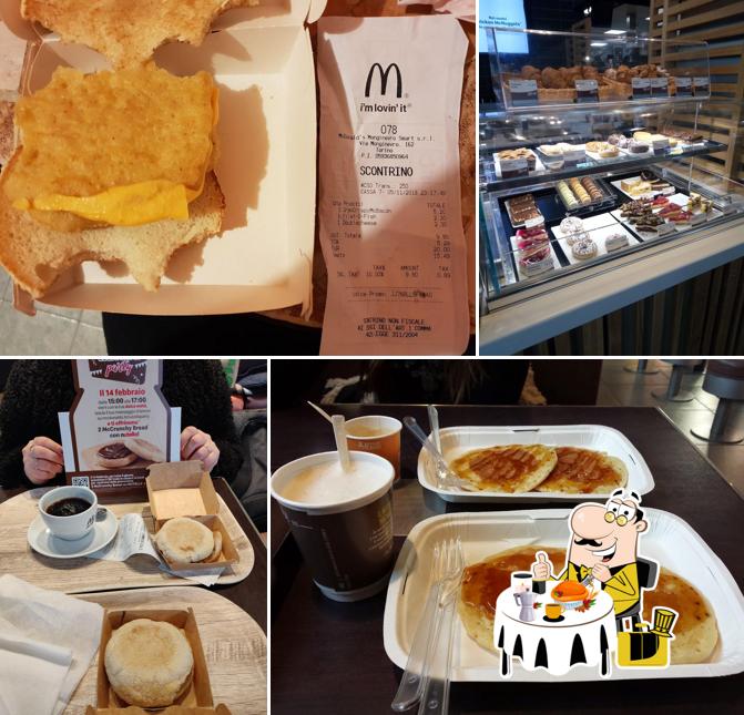 Platti al McDonald's Torino Via Monginevro