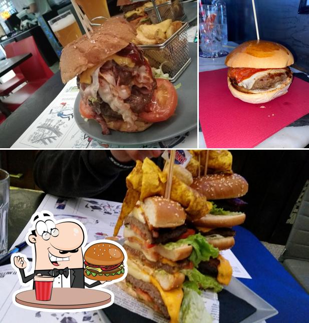 Essayez un hamburger à MOBA Milano