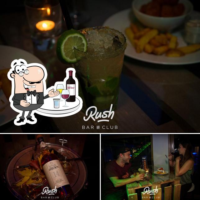 В "Rush Bar & Club Pfäffikon SZ" подаются алкогольные напитки