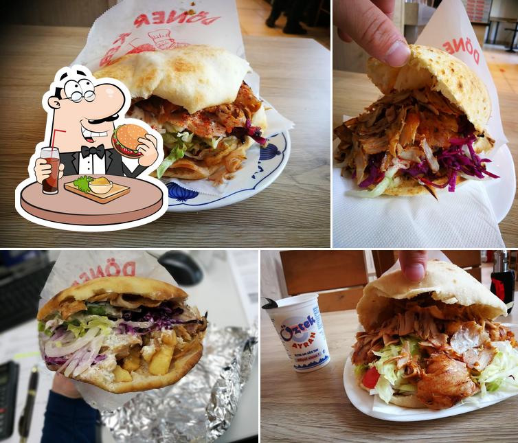 Try out a burger at Helin Döner