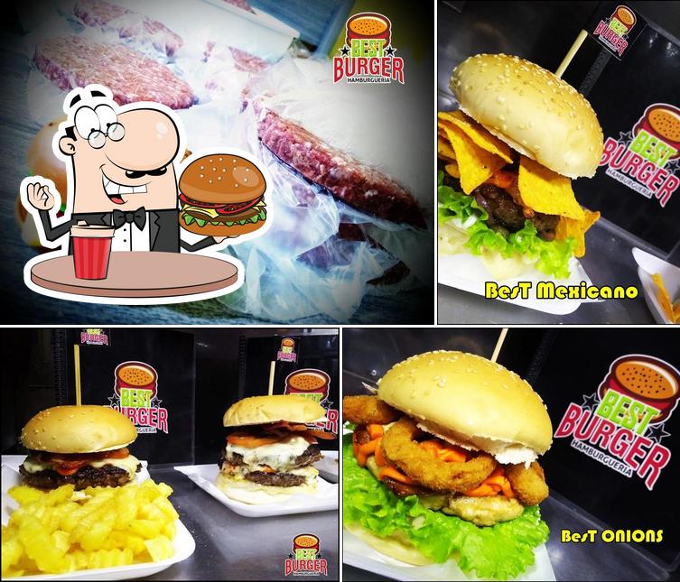 Consiga um hambúrguer no Best Burger Hamburgueria