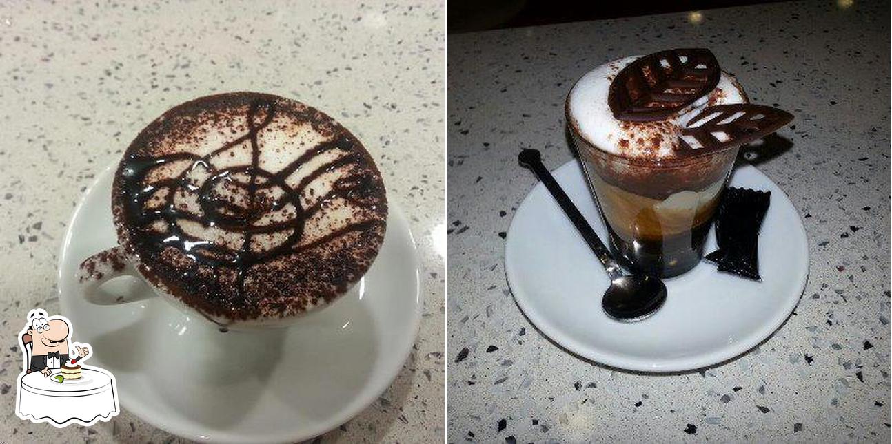 Caffetteria Ametista serve un'ampia varietà di dessert