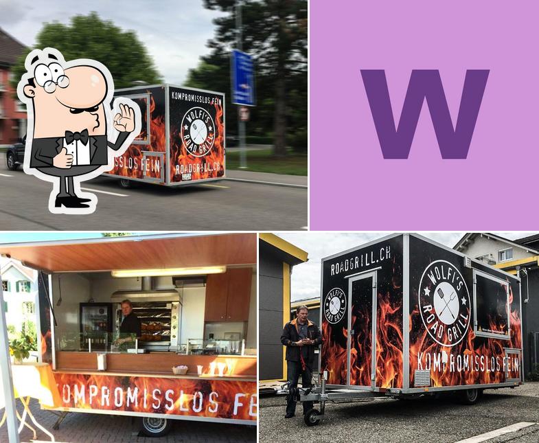 Voici une photo de Wolfi's Road Grill - Kompromisslos fein