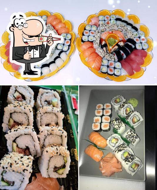 Choisissez différentes options de sushi