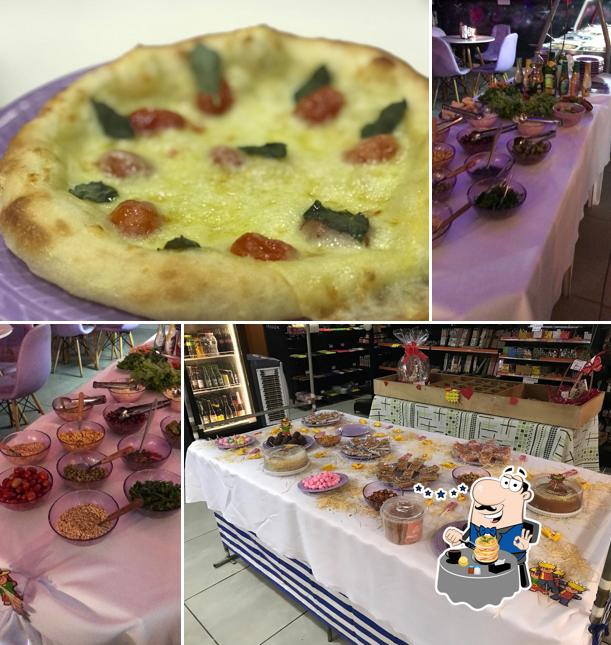 Platos en Tenda da Lua Comida, Diversão e Arte