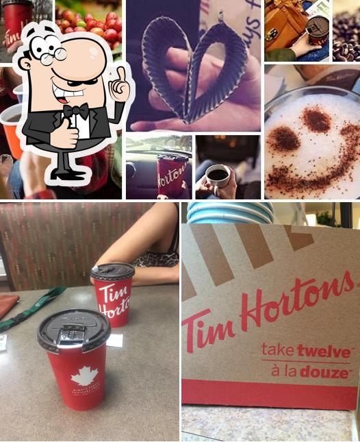 Aquí tienes una imagen de Tim Hortons