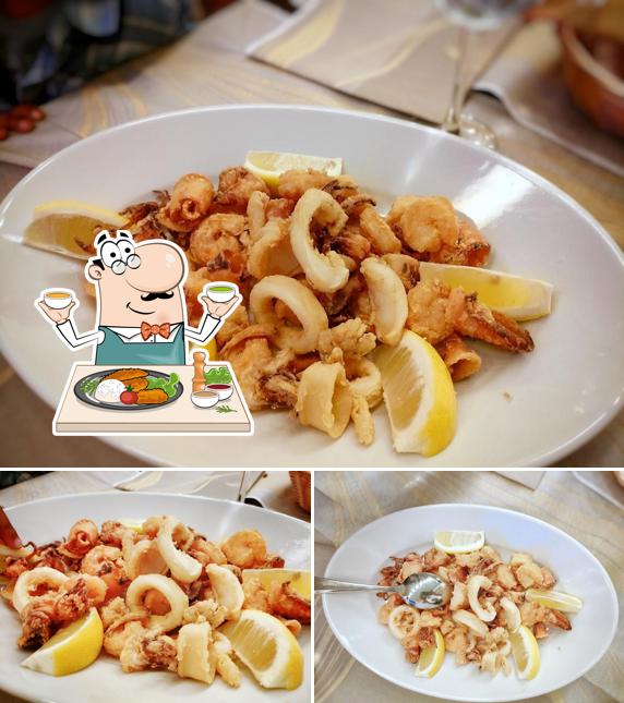 Calamari fritti al Osteria Bepo