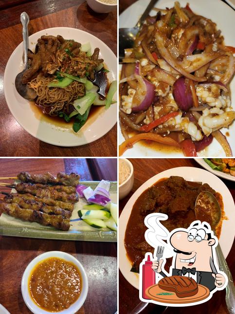 Island Malaysian Cuisine provides meat dishes
