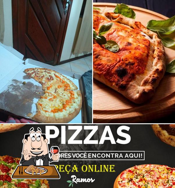 Experimente pizza no Pizzaria Ramos