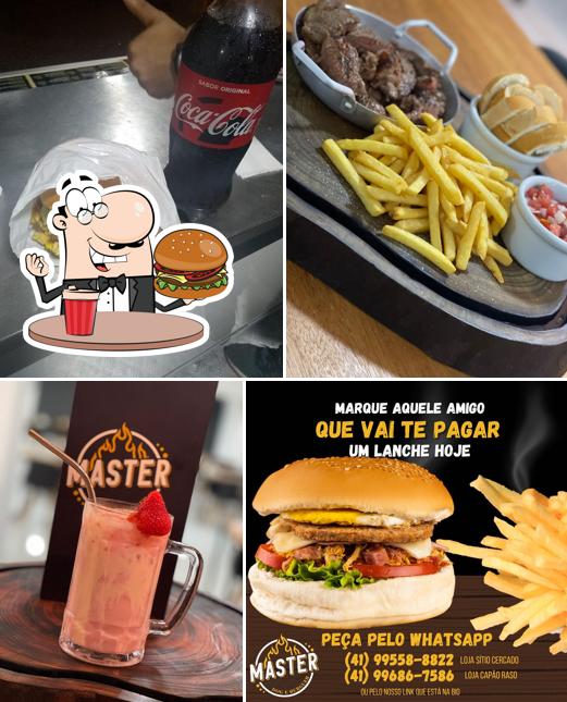 Hambúrguer em Master Dog e Burger