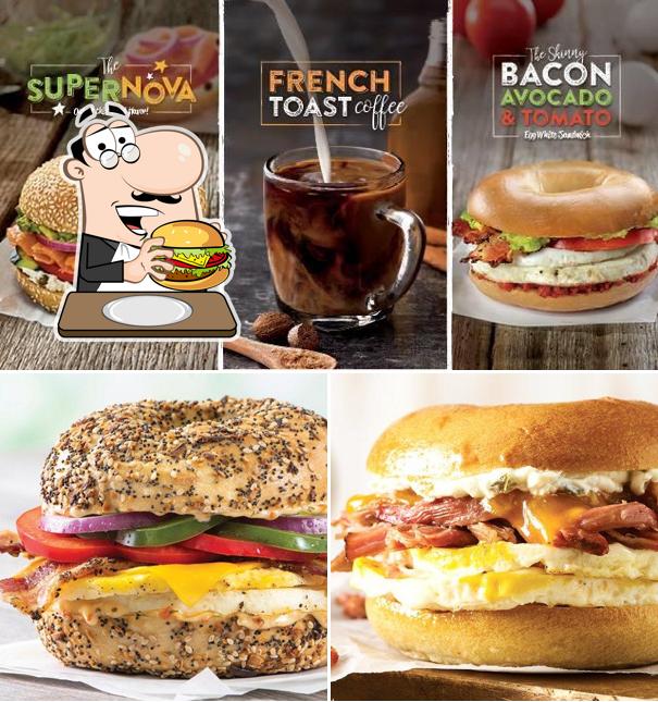 Bruegger's Bagels’s burgers will cater to satisfy different tastes