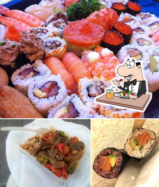 Platos en Fresh Sushi