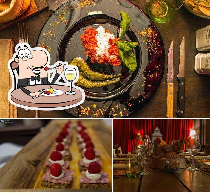 Tra le varie cose da La Taverna di Le Cirque - private restaurant si possono trovare la cibo e birra