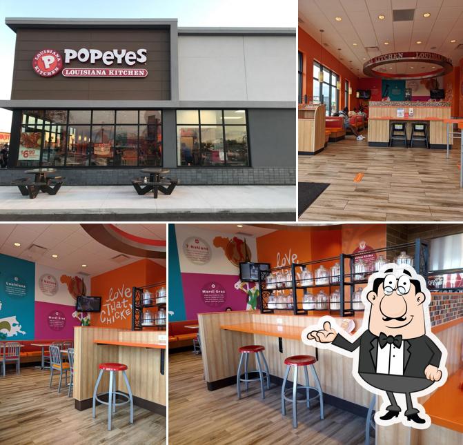 L'intérieur de Popeyes Louisiana Kitchen