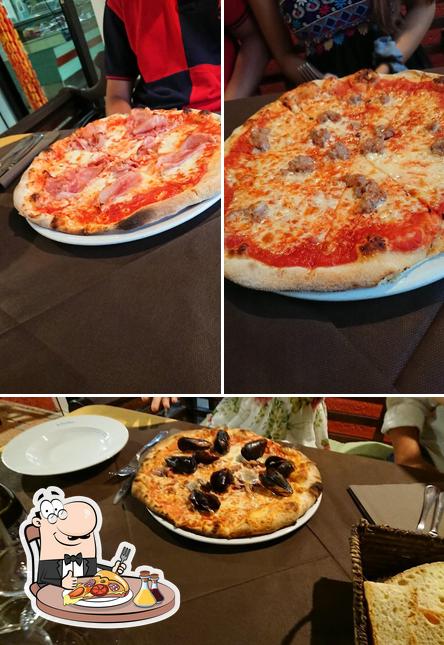 Prenditi una pizza a Bar Ristorante Pizzeria Le Fontane Marina di Grosseto