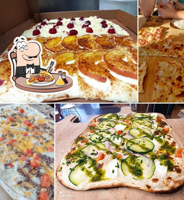 Choisissez des pizzas à Flam's Thonon-les-Bains