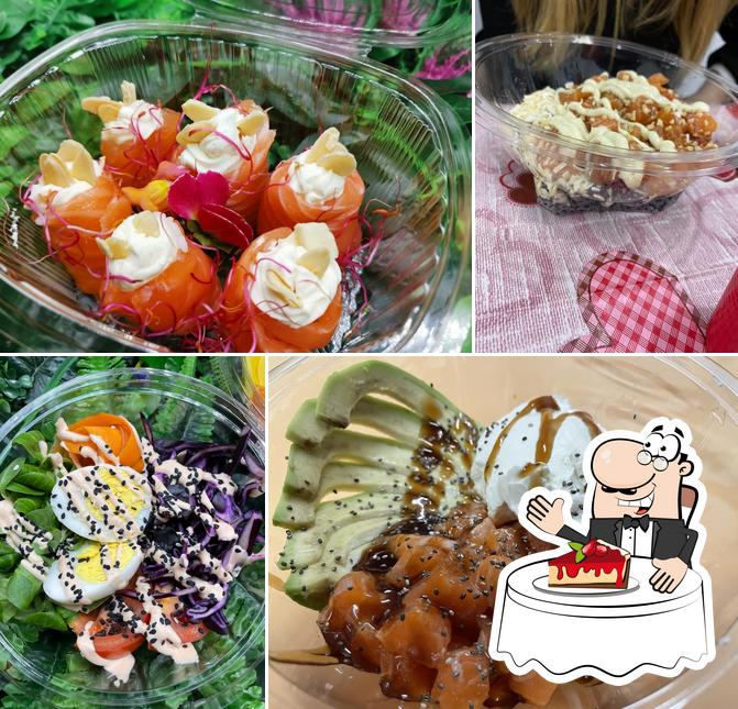 La Fattoria Crea Healthy Poke Food & Wine propone un'ampia varietà di dolci