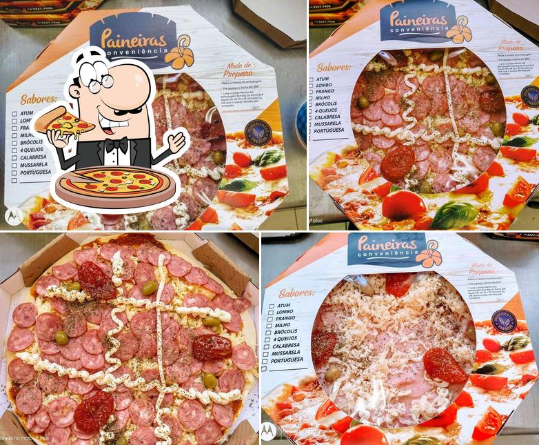 Consiga pizza no Padaria Paineiras