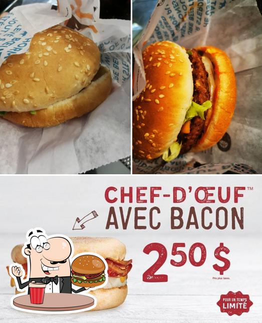 Essayez un hamburger à A&W Canada