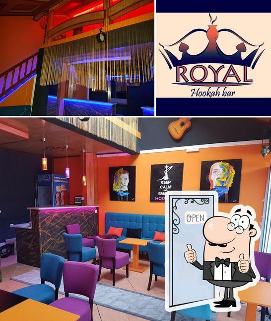Here's a pic of Royal Hookah Bar