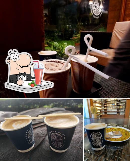 Enjoy a beverage at Koraput Coffee