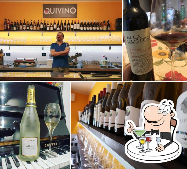 Enoteca Quivino Padova sert des boissons alcoolisées