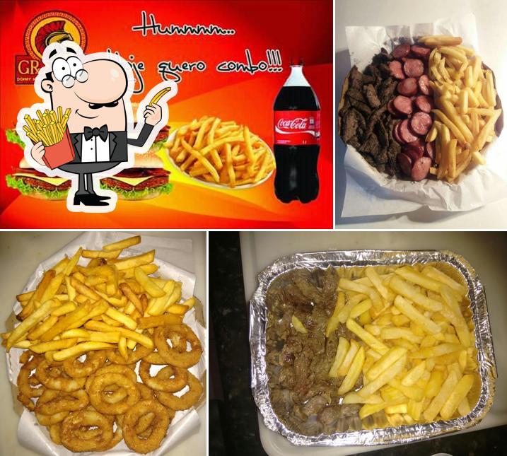 Prove batatas fritas no GREGO DONER Delivery