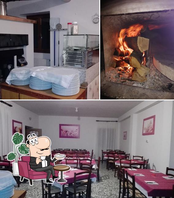 Gli interni di Pizzeria Roncaglia (Civo, Sondrio)