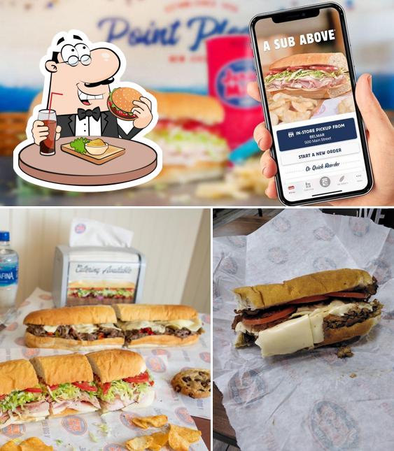 Get a burger at Jersey Mike's Subs