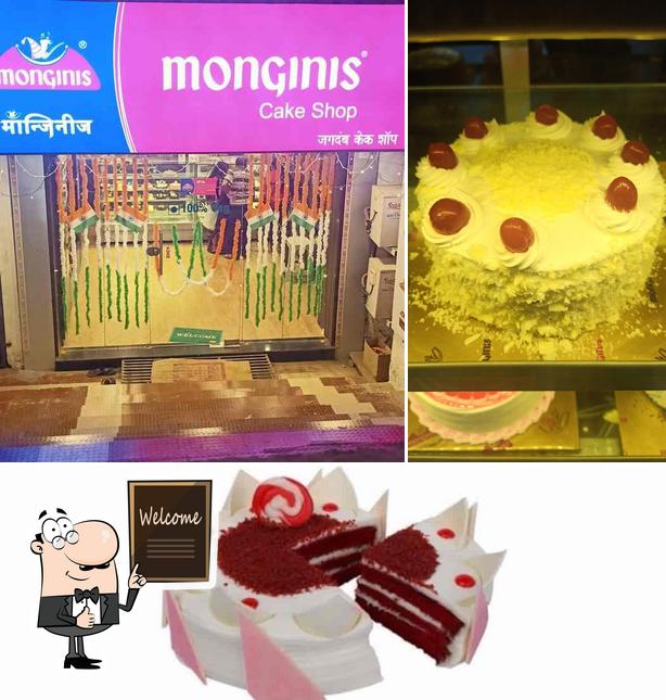 Here's a pic of Monginis Cake Shop