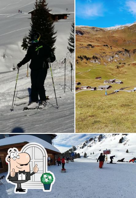 Gli esterni di Bergrestaurant Mägisalp